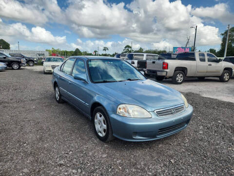 2000 Honda Civic for sale at M & M AUTO BROKERS INC in Okeechobee FL