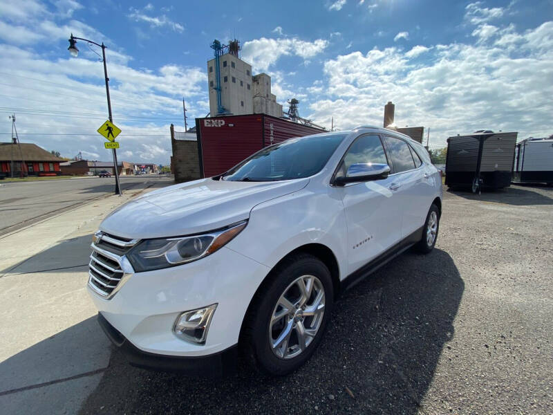 Used 2019 Chevrolet Equinox Premier with VIN 2GNAXXEV1K6193256 for sale in Wheaton, Minnesota