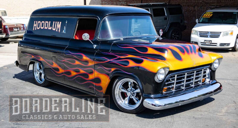 1956 Chevrolet Panel Wagon for sale at Borderline Classics & Auto Sales - CLASSICS FOR SALE in Dinuba CA