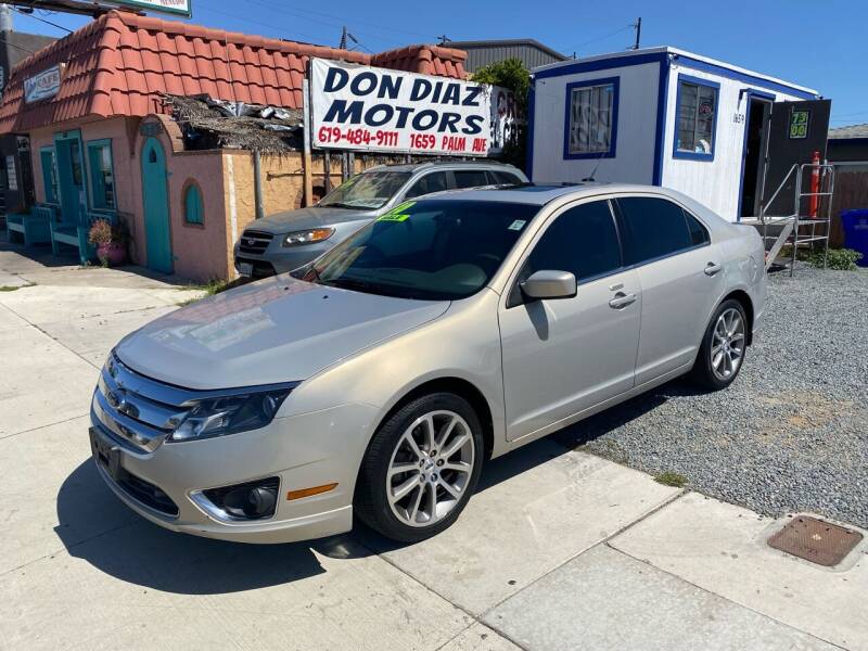 2010 Ford Fusion for sale at DON DIAZ MOTORS in San Diego CA