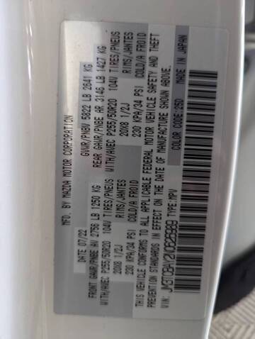 2022 Mazda CX-9 Touring Plus