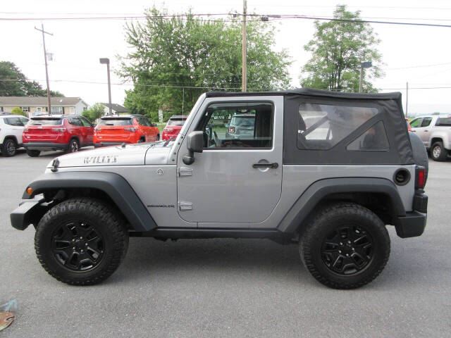 2015 Jeep Wrangler for sale at FINAL DRIVE AUTO SALES INC in Shippensburg, PA