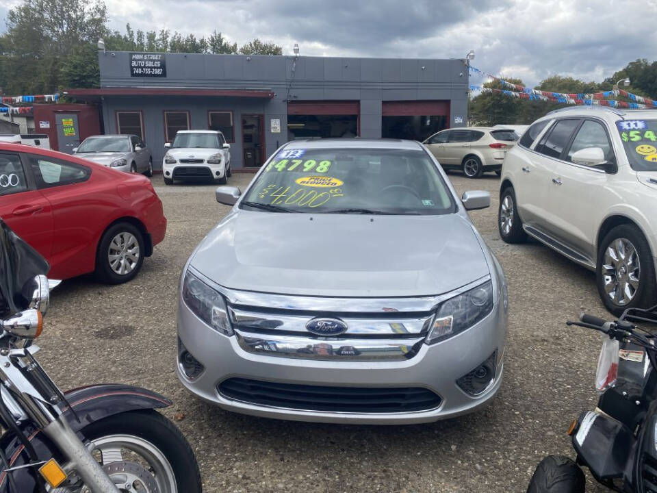 2012 Ford Fusion for sale at Main Street Auto Sales in Zanesville, OH