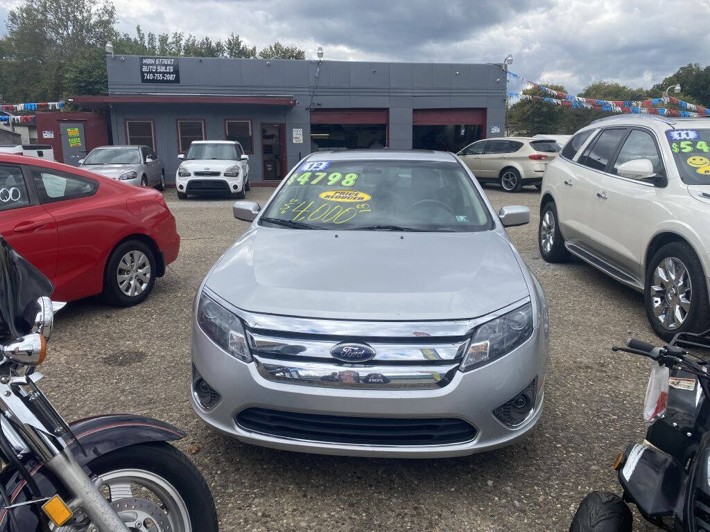 2012 Ford Fusion for sale at Main Street Auto Sales in Zanesville, OH