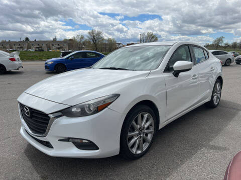 2017 Mazda MAZDA3 for sale at BELOW BOOK AUTO SALES in Idaho Falls ID