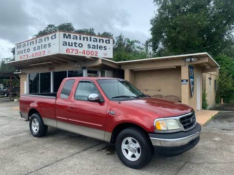 2002 Ford F-150 for sale at Mainland Auto Sales Inc in Daytona Beach FL
