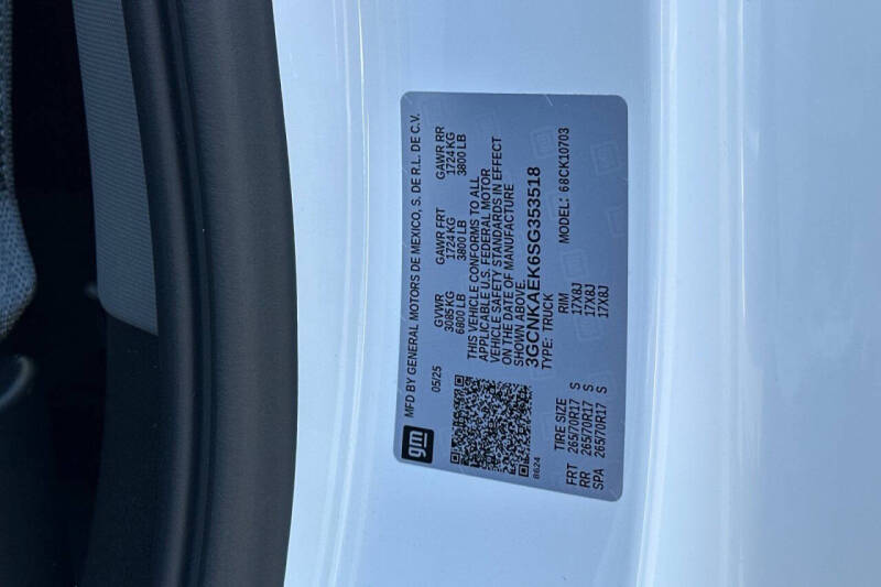 2025 Chevrolet Silverado 1500