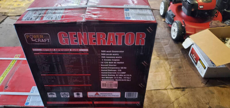 2026 GENERATOR 900 WATT