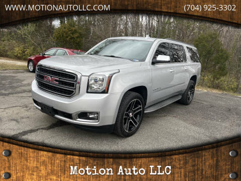 2017 GMC Yukon XL for sale at Motion Auto LLC in Kannapolis NC