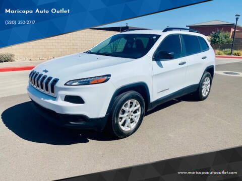2016 Jeep Cherokee for sale at Maricopa Auto Outlet in Maricopa AZ