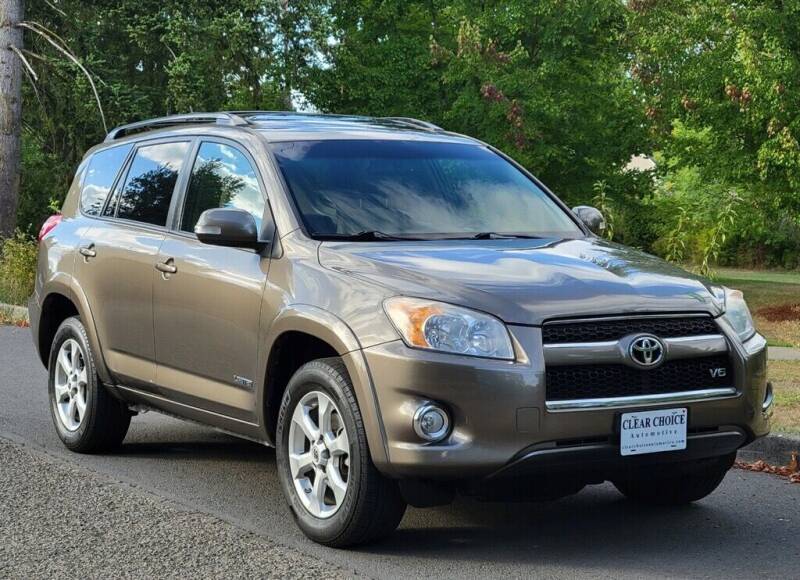 2010 Toyota RAV4 for sale at CLEAR CHOICE AUTOMOTIVE in Milwaukie OR