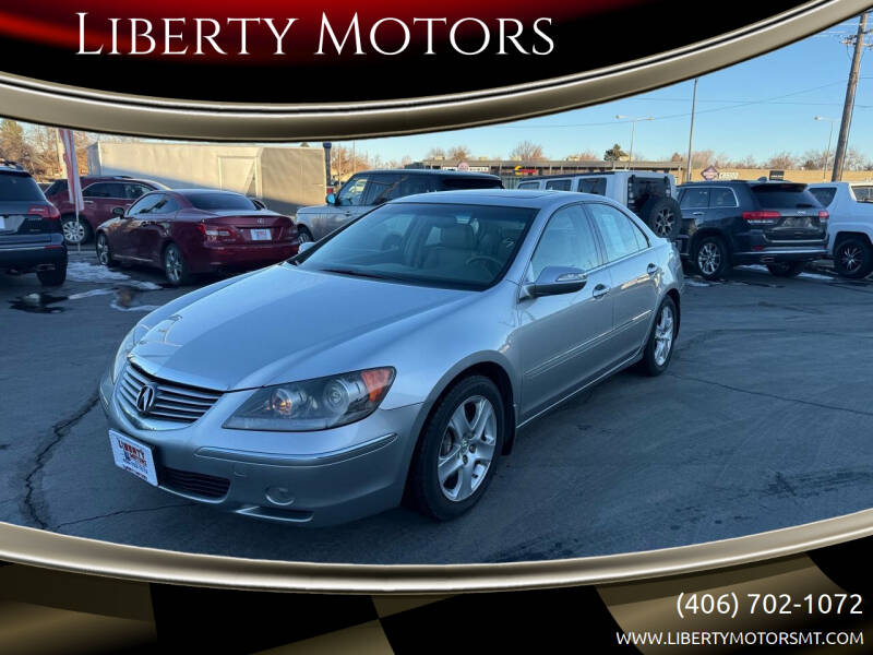 2008 Acura RL for sale at Liberty Motors in Billings MT