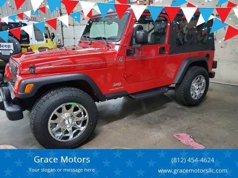 2006 Jeep Wrangler for sale at Grace Motors in Evansville IN