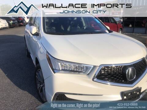 2018 Acura MDX for sale at WALLACE IMPORTS OF JOHNSON CITY in Johnson City TN