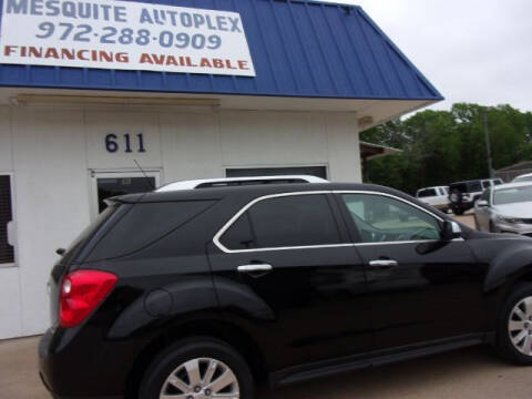 2011 Chevrolet Equinox for sale at MESQUITE AUTOPLEX in Mesquite TX