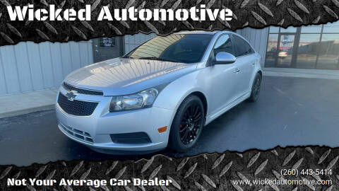 2011 Chevrolet Cruze for sale at Wicked Automotive in Fort Wayne IN