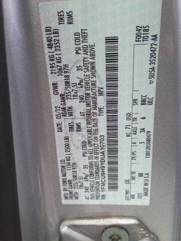 2013 Ford Escape SEL