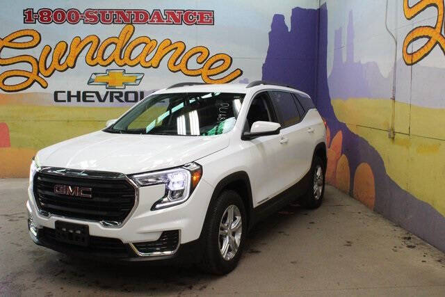 Used 2023 GMC Terrain SLE with VIN 3GKALTEG7PL189170 for sale in Grand Ledge, MI