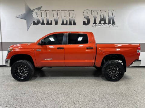 2018 Toyota Tundra for sale at SILVERSTAR MOTORS in Midlothian TX