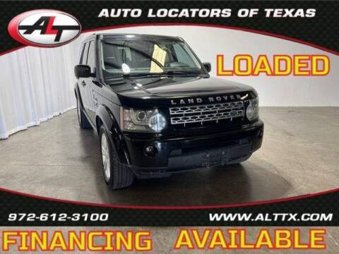 2011 Land Rover LR4 for sale at AUTO LOCATORS OF TEXAS in Plano TX