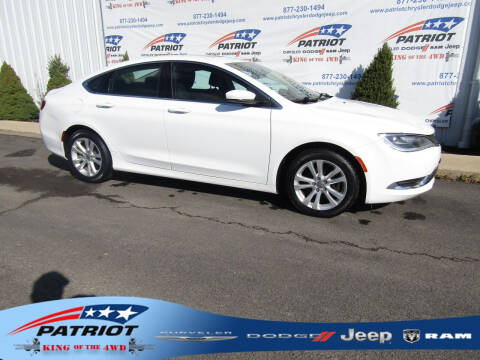 2015 Chrysler 200 for sale at PATRIOT CHRYSLER DODGE JEEP RAM in Oakland MD
