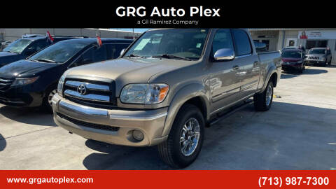 2006 Toyota Tundra for sale at GRG Auto Plex in Houston TX