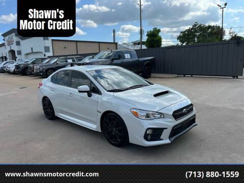 2021 Subaru WRX for sale at Shawn's Motor Credit in Houston TX