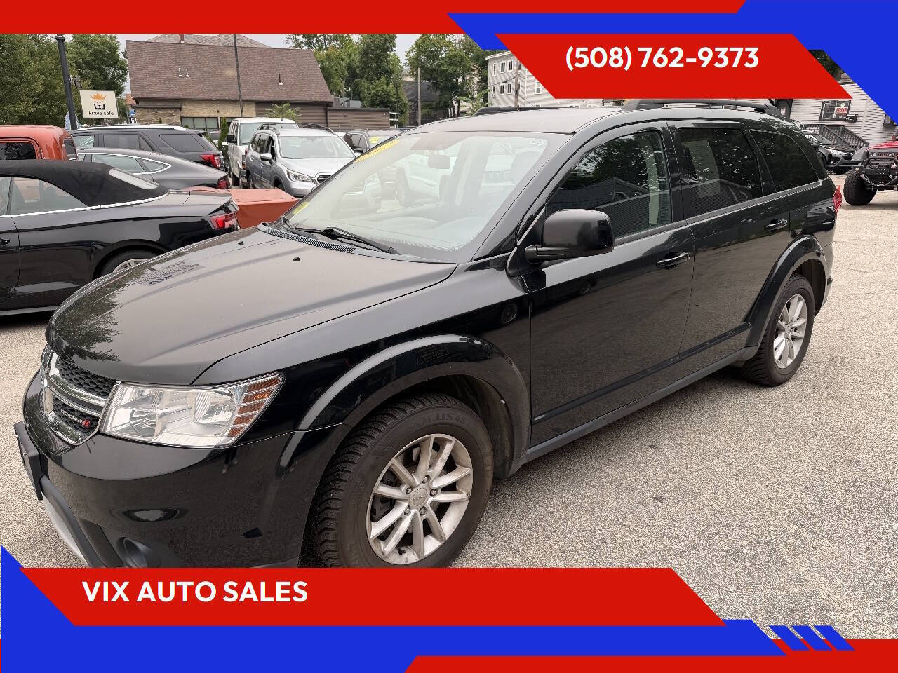 Pitch Black Clear Coat 2017 Dodge Journey SUV / Crossover All-Wheel Drive 6-Speed Automatic