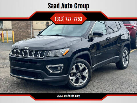 2019 Jeep Compass for sale at Saad Auto Group in Dearborn Heights MI