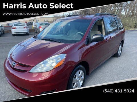 2009 Toyota Sienna for sale at Harris Auto Select in Winchester VA
