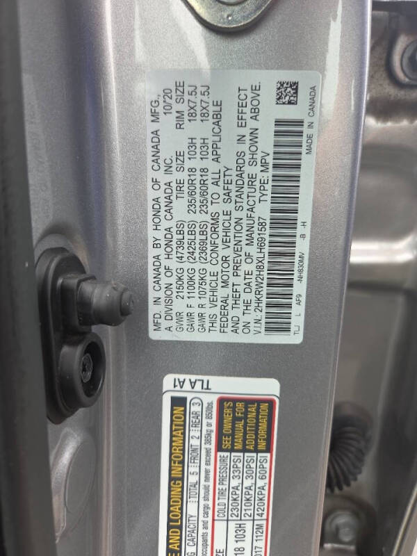 2020 Honda CR-V EX-L