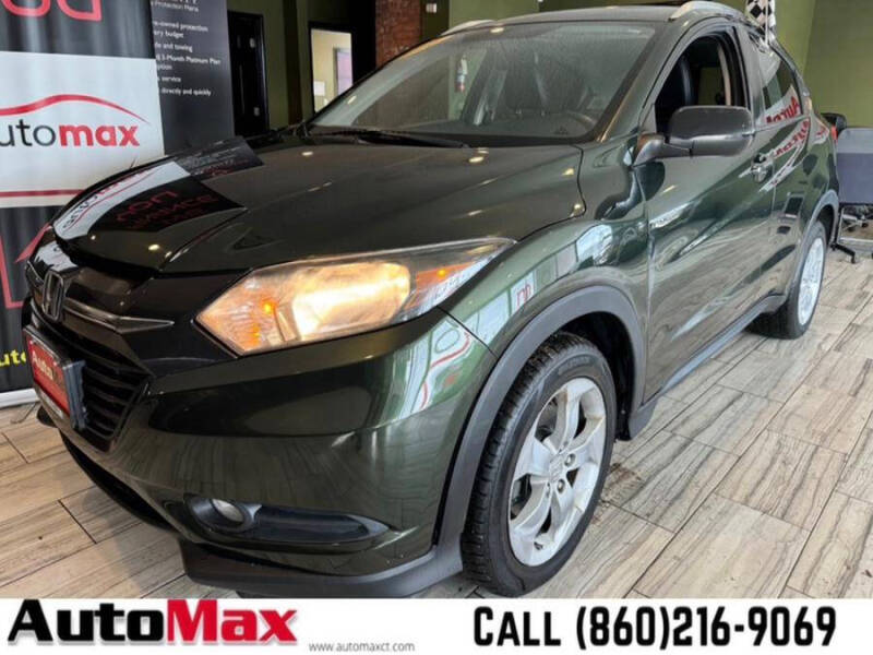 2016 Honda HR-V for sale at AutoMax in West Hartford CT