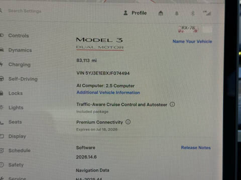 2018 Tesla Model 3 Performance