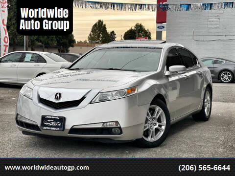 2010 Acura TL for sale at Worldwide Auto Group in Auburn WA