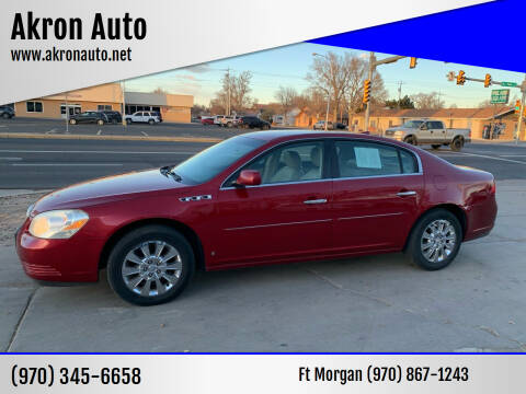 2009 Buick Lucerne for sale at Akron Auto - Fort Morgan in Fort Morgan CO
