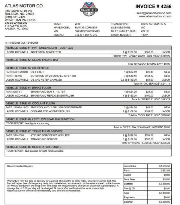 2018 BMW X5 xDrive35i
