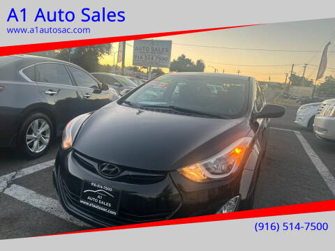 2015 Hyundai Elantra for sale at A1 Auto Sales in Sacramento CA
