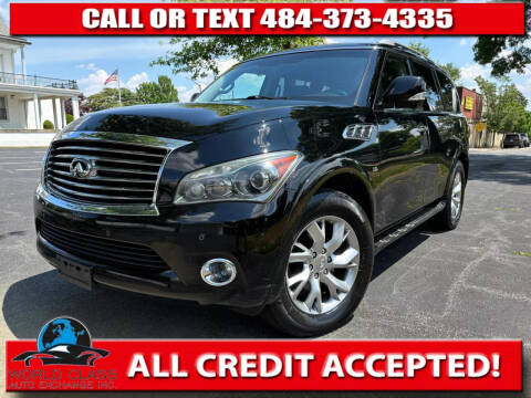 2014 Infiniti QX80 for sale at World Class Auto Exchange in Lansdowne PA