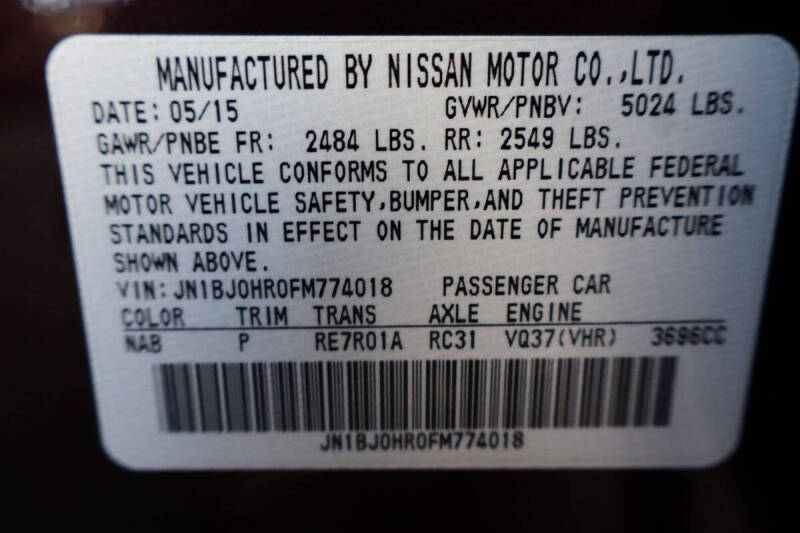 2015 Infiniti QX50 Journey