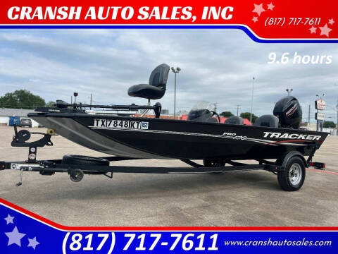 2023 Tracker Pro 170 for sale at CRANSH AUTO SALES, INC in Arlington TX