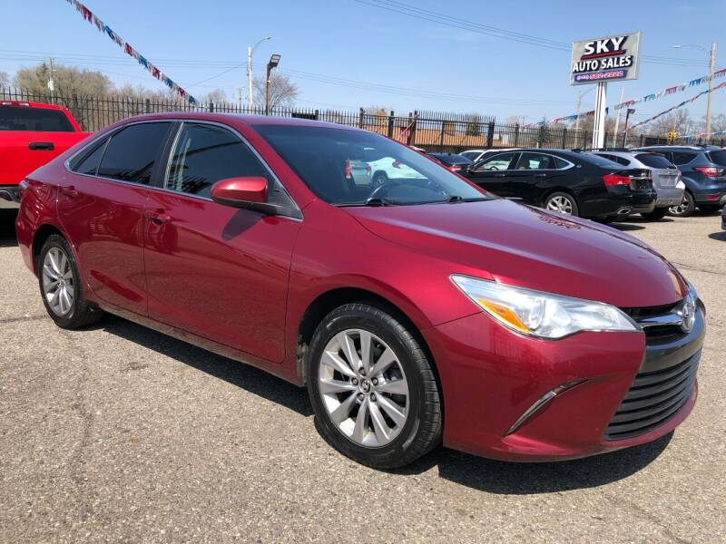 2017 Toyota Camry for sale at SKY AUTO SALES in Detroit MI