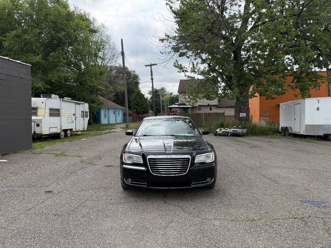 Black 2013 Chrysler 300 Base Base 4dr Sedan 1