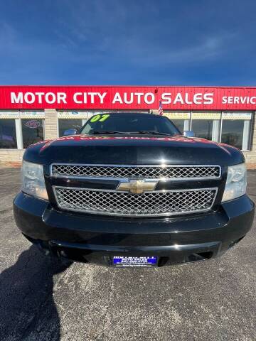 2007 Chevrolet Tahoe for sale at MOTOR CITY AUTO BROKER in Waukegan IL