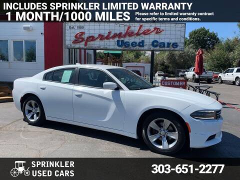 2017 Dodge Charger for sale at Sprinkler Used Cars in Longmont CO