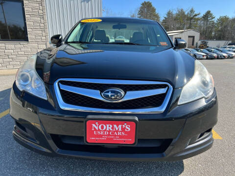 2012 Subaru Legacy for sale at NORM'S USED CARS INC in Wiscasset ME