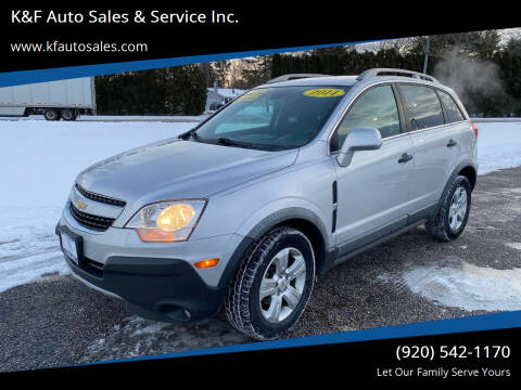 2014 Chevrolet Captiva Sport for sale at K&F Auto Sales & Service Inc. in Jefferson WI