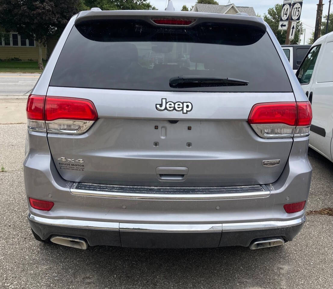 2018 Jeep Grand Cherokee for sale at Rouse Motor in Grundy Center, IA