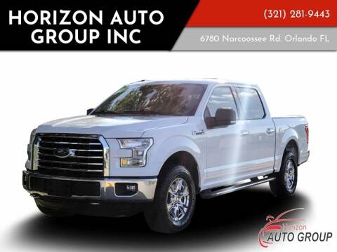 2016 Ford F-150 for sale at HORIZON AUTO GROUP INC in Orlando FL