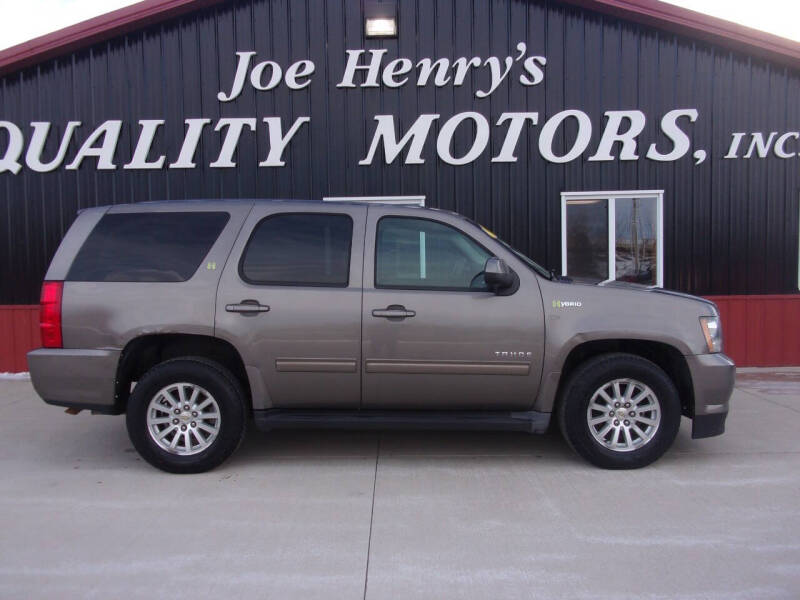 2012 Chevrolet Tahoe Hybrid
