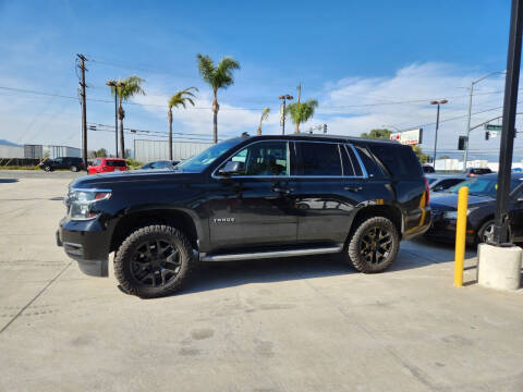 2015 Chevrolet Tahoe for sale at E and M Auto Sales in Bloomington CA